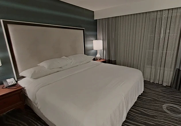 Virtual Tour of a one bed, one bath suite at the Embassy Suites Orlando Airport in Florida